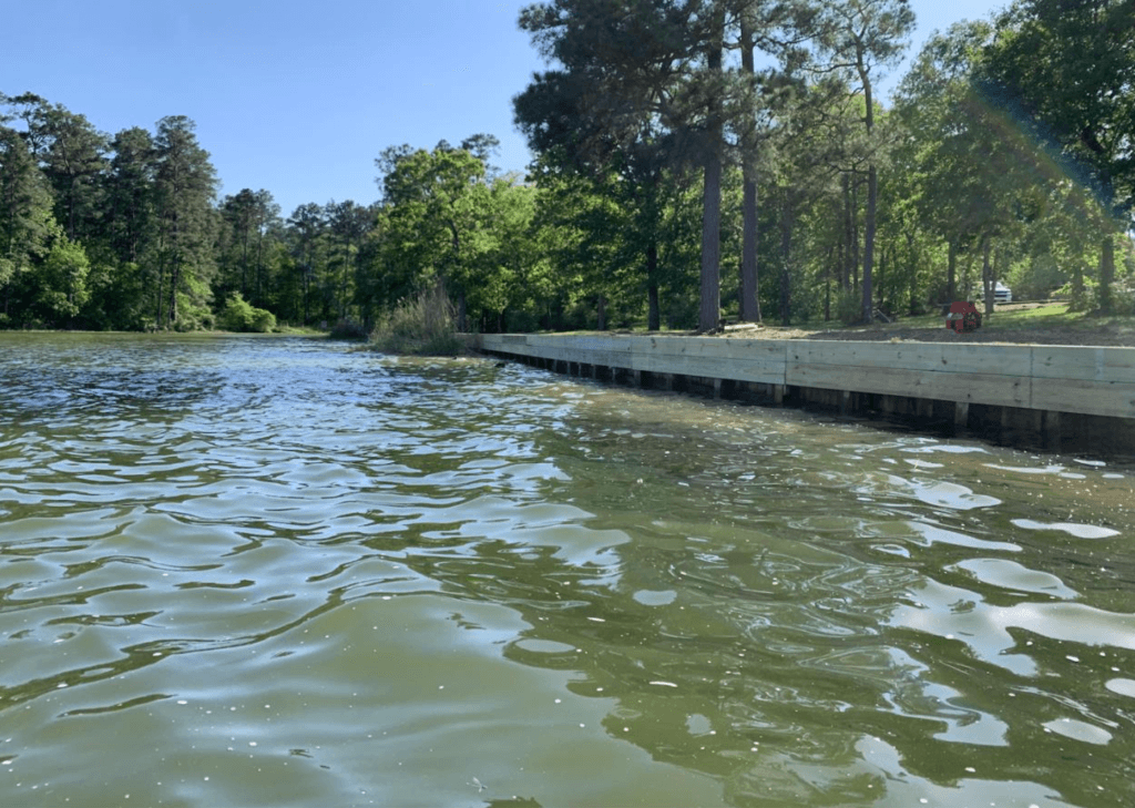 Bulkhead-Retaining-Wall-Lake-Conroe-Houston-Wexing-Group-1