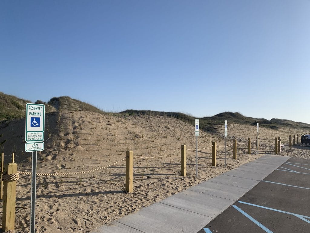 Buxton Beach Boardwalk Construction - Outer Banks North Carolina - 12