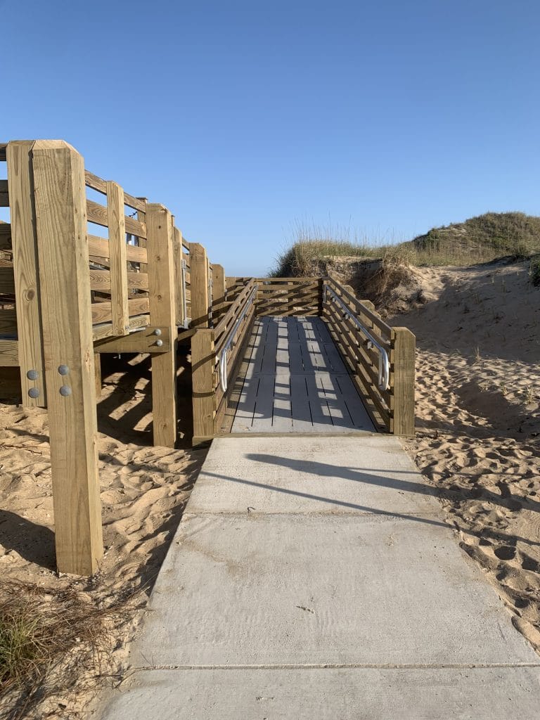 Buxton Beach Boardwalk Construction - Outer Banks North Carolina - 14
