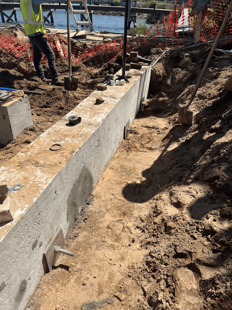 Saint Francis Seawall Engineering & Construction - St. Augustine FL - Wexing Group - 2