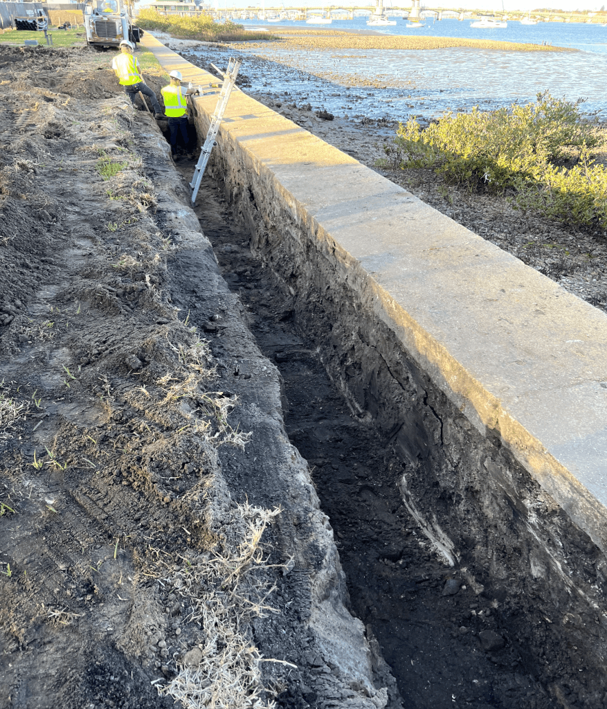 Saint Francis Seawall Engineering & Construction - St. Augustine FL - Wexing Group - 3